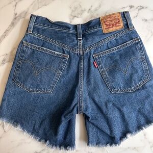 Levi's Classic Blue Jean Shorts